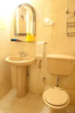 Panorama View Double Room with Balcony : Bathroom - Silver Fir