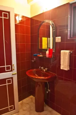 Forest View Twin Room  : Bathroom - Rhododendron