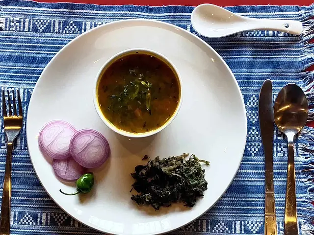 Gundruk Soup Recipe - Image Two 