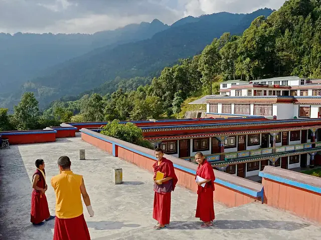 Monastery Zurman Kharwang in Lingdum Image